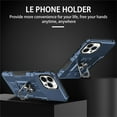 thumbnail image 4 of for Apple iPhone 14 Pro Max Case with Metal Ring Kickstand for Women & Men, Heavy-Duty Protection Shockproof Bumper Cover Case for Apple iPhone 14 Pro Max TY Blue, 4 of 18