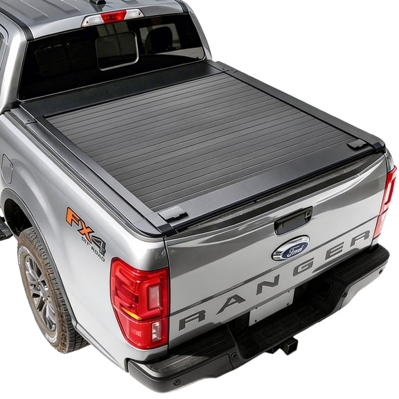 Syneticusa MB Aluminum Retractable Hard Tonneau Cover for 2019-2026 Ranger 5ft Truck Bed