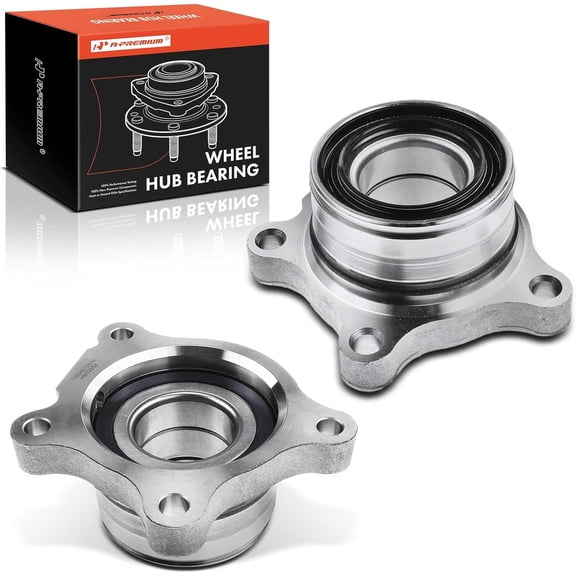 A-Premium Wheel Hub Bearings Assembly Compatible with Toyota Tundra 2007-2020 Rear Driver and Passenger Side Replace# 424600C011, 424500C010 2-PC Set
