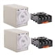 thumbnail image 1 of 2X DC 12V 0-30 Segundos 30S Electronico Tiempo de Retardo Temporizacion Rele DPDT 8P W Base, 1 of 8