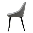 thumbnail image 3 of Moe's Home Collection Chaise de Salle à Manger Tizz, Gris Clair (Ensemble de 1), 3 of 6