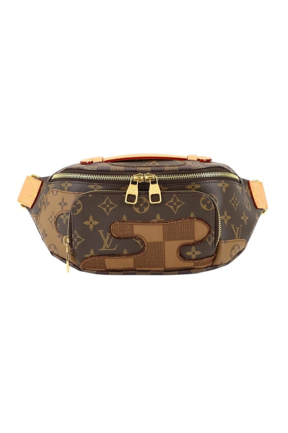 Pre-Owned Louis Vuitton Monogram Landscape Rush Bumbag Body Handbag NIGO Collaboration Ebene...