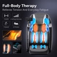 thumbnail image 4 of MassaMAX MD328 Massage Chair, 22 Auto Programs, with OTA Updates,Heat & Foot rollers Massage,APP Control - Black, 4 of 10