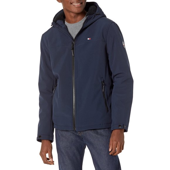 Chaqueta Tommy Hilfiger para hombre con relleno de tejido blando y forro de sherpa