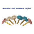 thumbnail image 4 of 6 Pcs Kit de Disque de Polissage en Résine Composite Dentaire Mixte Brosses Spirales avec Boîte de Rangement en Plastique, 4 of 7