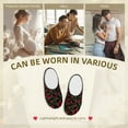 thumbnail image 7 of Lsque Cherry Pattern Womens Comfort Cotton on Scuff With Memory Foam and Anti-skid Sole Slipper-46/47, 7 of 7