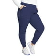 thumbnail image 4 of Cherokee Infinity Scrubs Pant For Women Mid Rise Jogger Plus Size CK080AT, 2XL Tall, Navy, 4 of 4