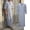 Light Gray, variant on Men Kaftan Thobe Casual Long Sleeve Beach Summer Button Down Collar Mens Muslim Clothing Robe Men