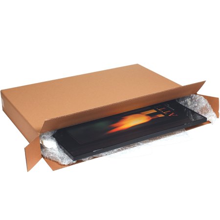 partners brand 56 x 10 x 32 side loading boxes 44 ect kraft 5/bundle (hd561032fol)