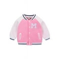 thumbnail image 2 of famuka Little Kid Baseball Jacket Warm Cotton Outerwear Toddler Boy Girl Coats, 2 of 10