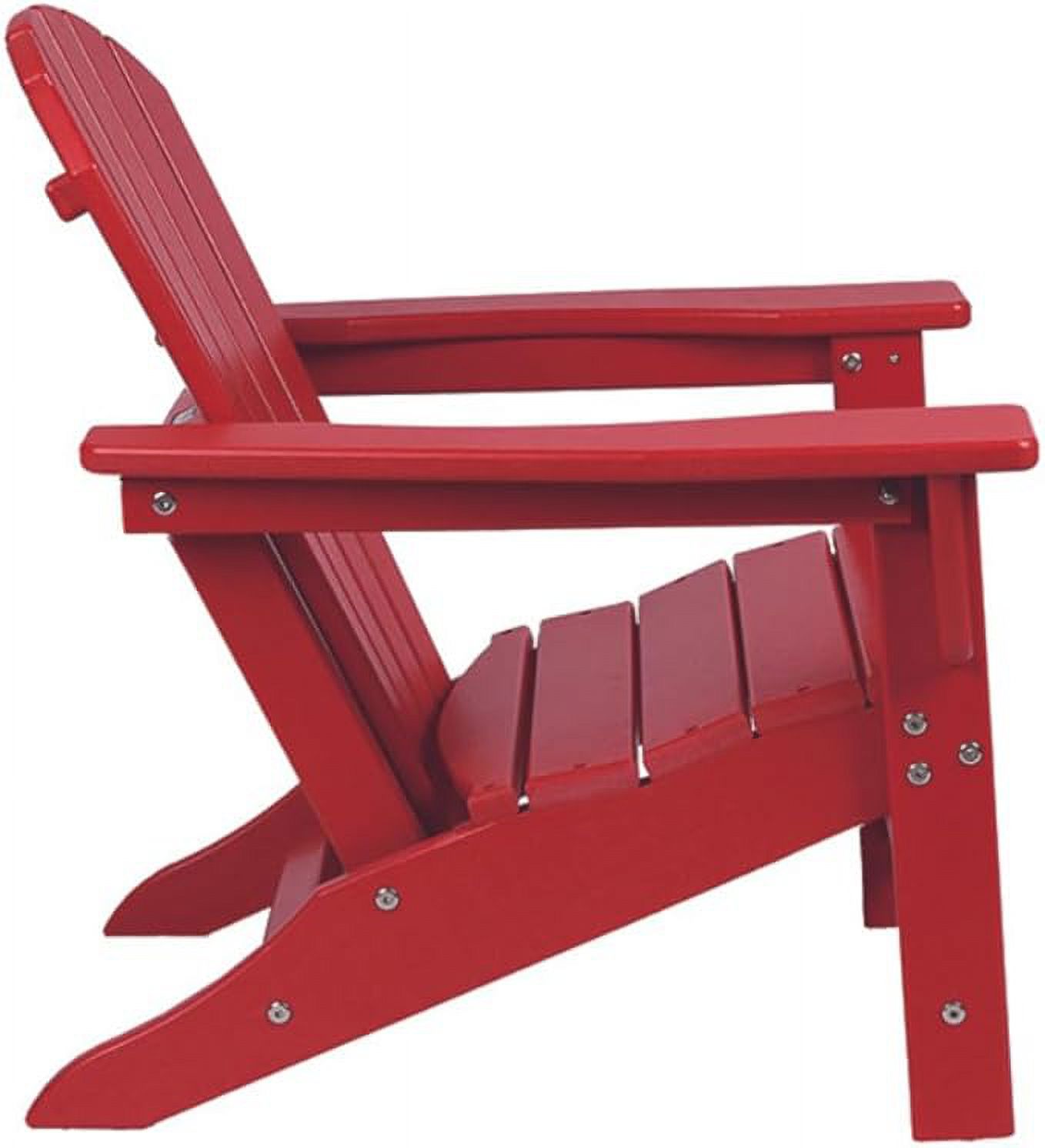 NewTechWood Child Adirondack Chair in Ruby Red