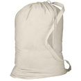 thumbnail image 1 of SHOPINUSA Heavy Canvas Laundry Bags W/Shoulder Strap (Small-Medium-Large) (Medium), 1 of 2