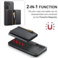 thumbnail image 5 of Wallet Case Compatible with Samsung Galaxy S24, [Support MagSafe Wireless Charging] Flip Magnetic PU Leather Wallet Phone Cover with Detachable Card Holder for Samsung Galaxy S24, Black, 5 of 14