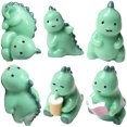 thumbnail image 3 of unbranded 6Pcs Miniature Dinosaur Figurines Tiny Animals Resin Animals Micro Landscape Dinosaurs, 3 of 8
