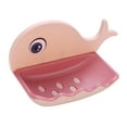 thumbnail image 2 of EGNMCR Flexible Bathroom Soap Dish Storage Rack Soapbox Tray Soap Holder, 2 of 2