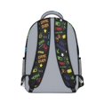 thumbnail image 3 of Gaming Pattern Backpack for School,Schoolbag with Adjustable Shoulder Straps & Padded Back,15.3"x11"x6.7", 3 of 6