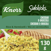 Plats d'accompagnement de Riz Knorr Sidekicks Cheddar & Brocoli