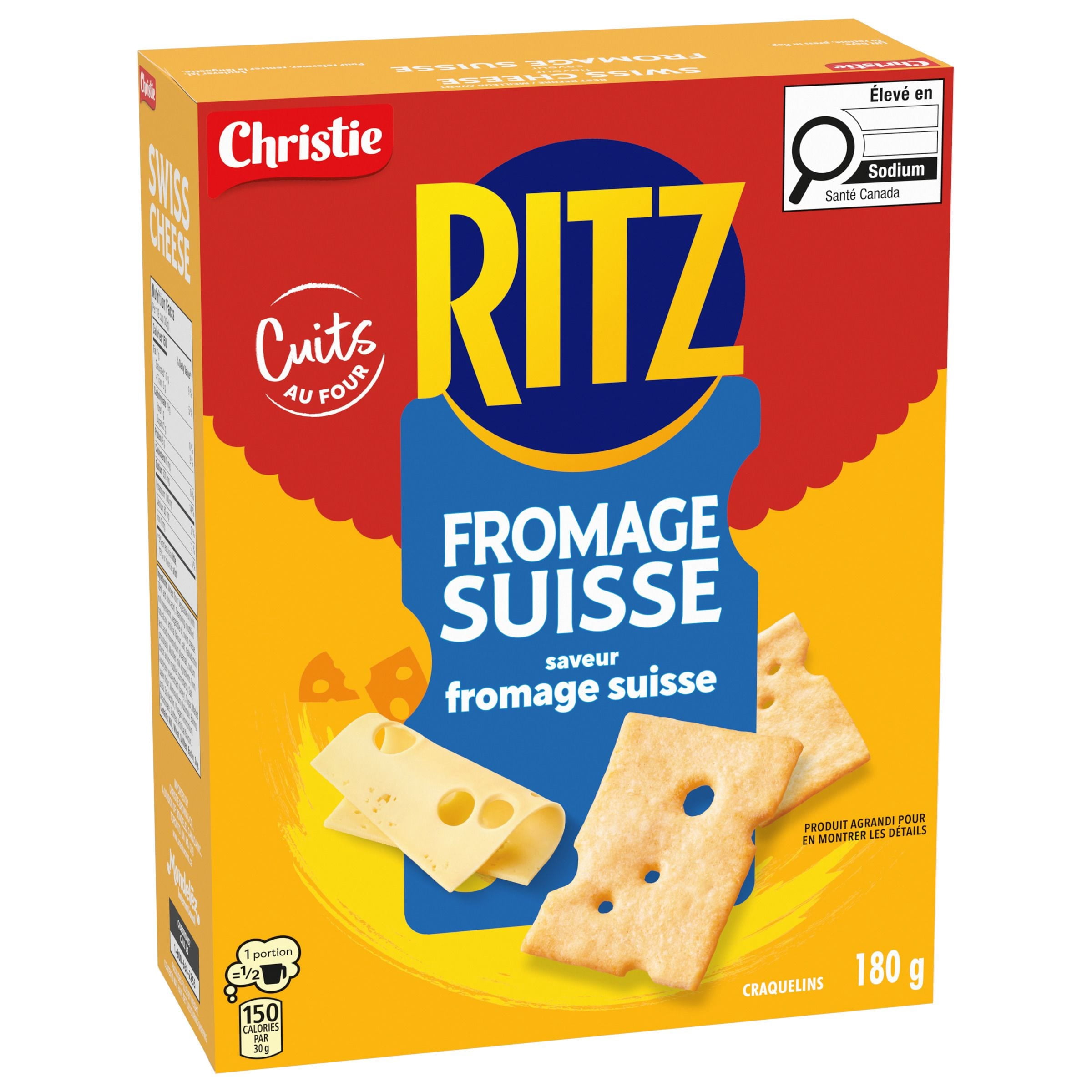 Craquelins RITZ Fromage suisse