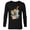 Black, variant on Disney Hannah Montana 90s - Long Sleeve T-Shirt for Men -Customized-White