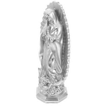 Worgeous Our Lady Of Grace Resin Statue Virgin Mary Sculpture For Home Office Church Catholic Figurine Inspirational Religious Decor