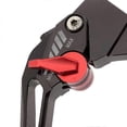 thumbnail image 4 of 3D Rhombus Motorcycle Adjustable Brake Clutch Lever For Bajaj Pulsar 200 NS 200 NS200 All Years Aluminum Brake Clutch Handle, 4 of 5