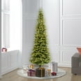 thumbnail image 4 of Vickerman 6.5' x 28" Belmont Balsam Fir Instant Connect Artificial Christmas Pencil Tree, Warm White Dura-Lit® LED Lights, 4 of 4