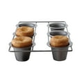Chicago Metallic Professional 6cup Popover Pan, 16inchby9.25inch