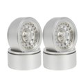 thumbnail image 1 of Xingzhi Shock-proof Metal Wheel Rims For 1/10 CC01 Crawler RC Car Accessories RC Hop-ups Silver, 1 of 6