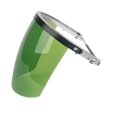 thumbnail image 4 of Máscara protectora facial para adultos, resistente a impactos, con protección abatible de 180 degree, ideal para trabajos de jardinería y deshierbe. verde, 4 of 8