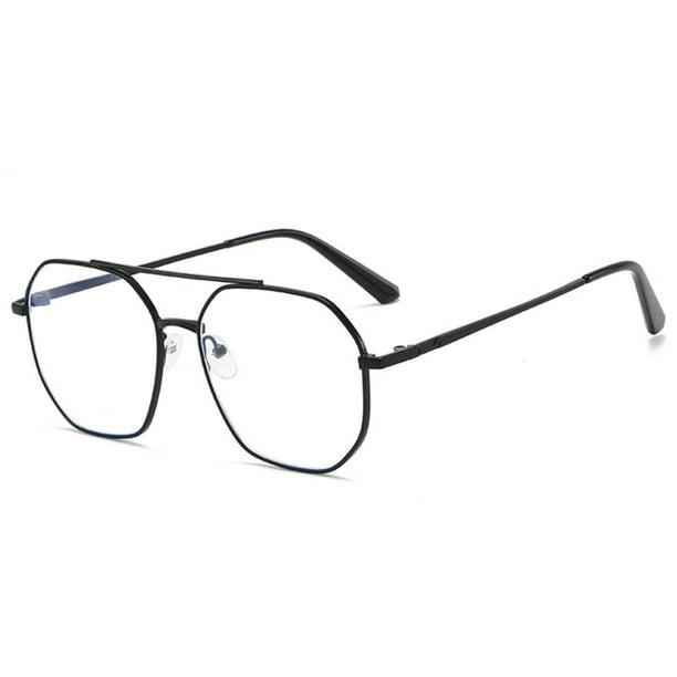 Anti Eyestrain Gaming Glasses Polygonal Rim Eyeglasses Prescription