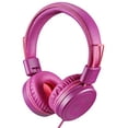 thumbnail image 1 of POWMEE M1 - Auriculares para niños con cable para niños, plegables, estéreo, ajustables, sin enredos, cable jack de 0.138 in, auriculares supraaurales para niños (púrpura), 1 of 5