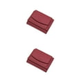 thumbnail image 4 of Minnieouse Carteras de moda para In Colors For Gifts Wallet, billetera de bolsillo, mini billetera para mujer de comercio exterior. vino rojo vino rojo 2piezas, 4 of 6