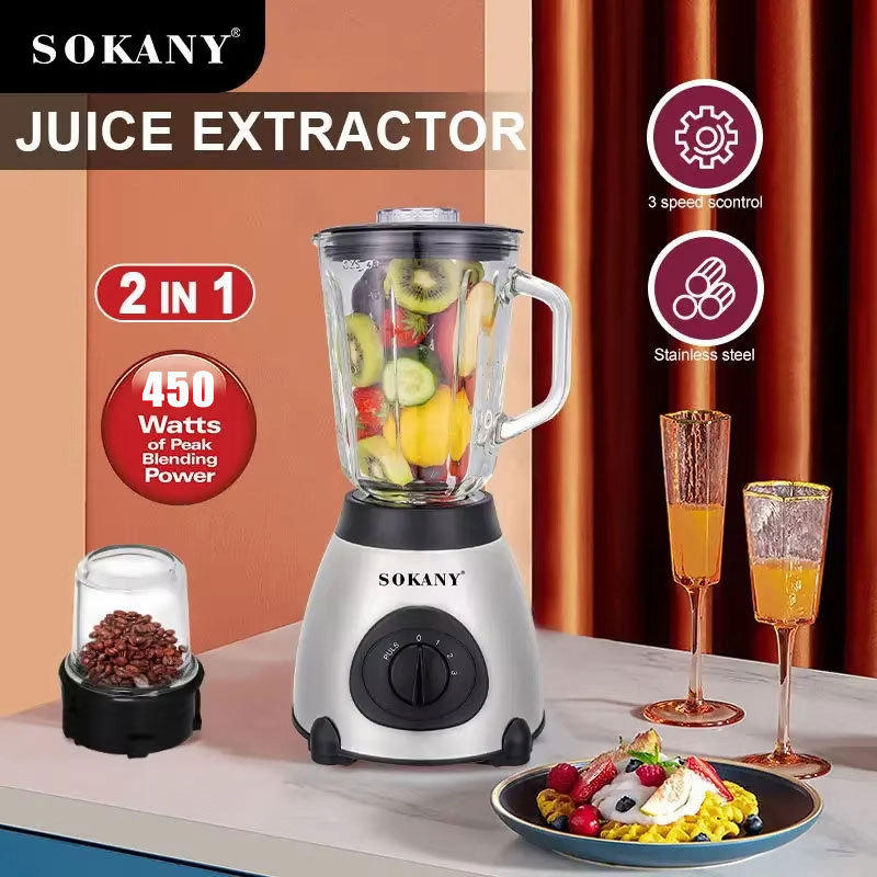 SK-144 Juicer Two-in-One Cooking Machine Household Small Multifunctional Automatic Juicer
