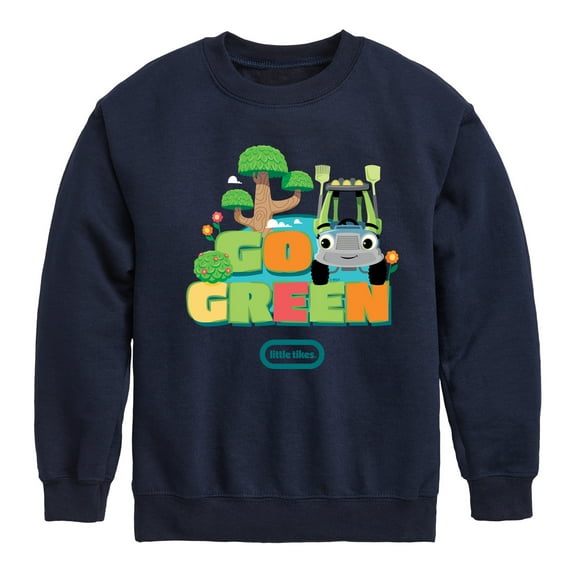Little Tikes - Go Green - Save the Trees - Toddler & Youth Crewneck Fleece Sweatshirt