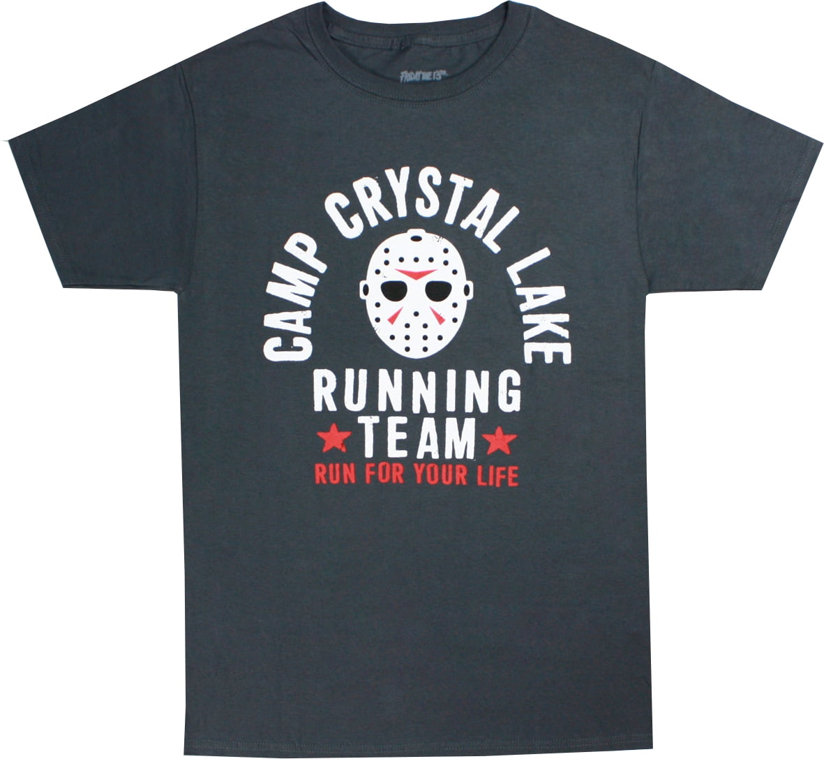 Camp Crystal Lake Men/'s T-Shirt S-XXL Size Officially Licensed Friday The 13th