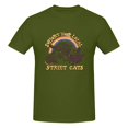 thumbnail image 3 of Camisetas de lujo Street Cats para hombre, camisas con estampado de verano, ropa de algodón de alta calidad, ropa de calle S-6XL, 3 of 5