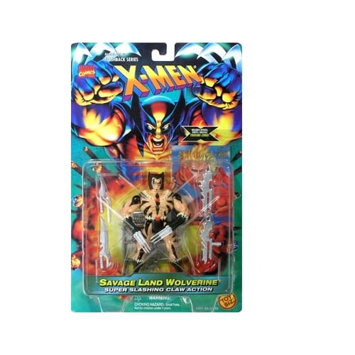 X-Men Flashback Series Savage Land Wolverine Action Figure