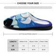 thumbnail image 2 of Shadow Milk Cookie Women's Cotton Slippers Warm Plush Lining Non-Slip Shoes Soft House Slippers Footwear 11-12(42-43), 2 of 8