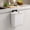 White_Hot#71, variant on Wall-Mounted Trash Bin with Lid Large Capacity Plastic Waste Container for Bathroom Kitchen Living Room