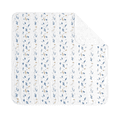 thumbnail image 2 of CREVENT Soft Cozy White Cactus Cotton Muslin Baby Receiving Blanket, 2 of 7