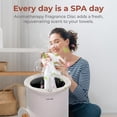 thumbnail image 3 of Calentador de toallas SereneLife, blanco, para spa y baño, 3 of 7