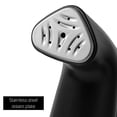 thumbnail image 3 of Vaporizador portátil True & Tidy® para ropa, quita arrugas, apagado automático, 800 vatios de vapor, placa de acero inoxidable, color negro., 3 of 5