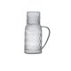 thumbnail image 1 of Jarra de agua de vidrio de 1,1 l con tapa, jarra de agua fría retro, tetera resistente a altas temperaturas for agua fría/caliente, té helado, 1 of 5