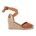 thumbnail image 2 of Alpargata De Plataforma Habana Con Yute Natural Piel Vegana Camel Con Ajuste Estilizado Para Mujer, 2 of 5