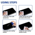 thumbnail image 6 of Phone Screen Protector Coating Spray, Nano Liquid Glass Waterproof Film With Oleophobic Layer For Smartphone Screen Protection, For All Cell Phone Models, Daily Use, Travel, 6 of 7