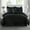 Black, variant on JML 8 Piece Bed in a Bag Quilted Diamond Comforter Set with Sheets, Twin, Grey