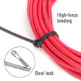 thumbnail image 3 of WorkPro  8 inch 45lb  Dual Lock Cable Ties Black 100 Piece, 3 of 5