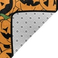 thumbnail image 2 of DouZhe Halloween Doodle Jack-O'-Lantern Pattern Area Rugs Non-Slip Machine Washable Floor Mat, Style Carpet Doormat, 63x48 inches, 2 of 6
