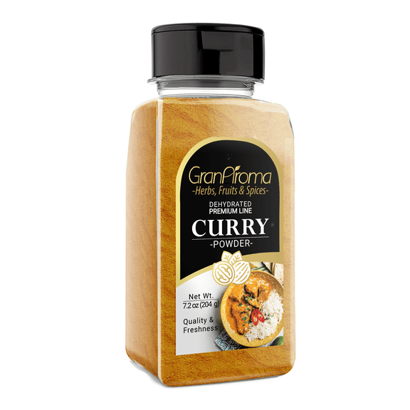 GranAroma Curry Seasoning, 7.2 oz, Authentic Spice Mix, Delicious Taste