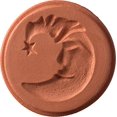 thumbnail image 2 of JBK Pottery Tampons à Biscuits en Terre Cuite (Lune), 2 of 4